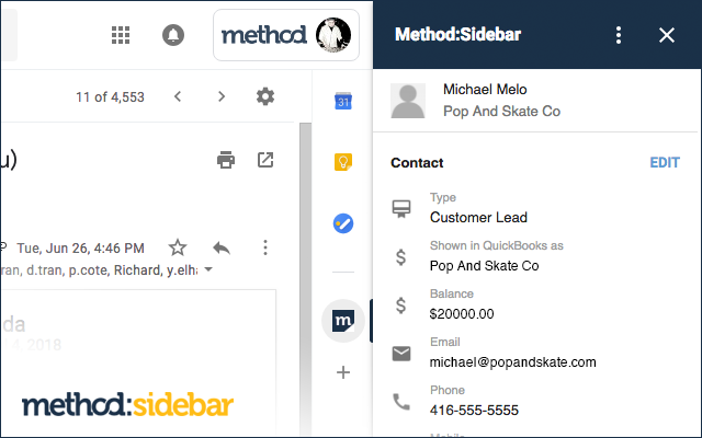 Method:Sidebar